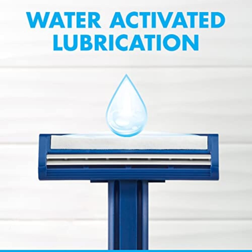 Gillette Sensor2 Disposable Razors for Men, Water Activated Lubrastrip to Help Avoid Skin Irritation, 18 count - Image 4