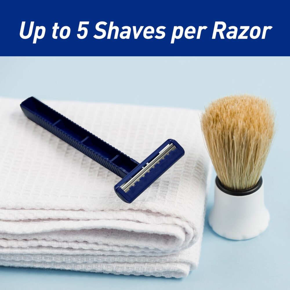 MED PRIDE Disposable Razors,10-Pack| Twin Blades & Easy Grip For Max Control & Smoothness| Unisex, Smooth & Comfortable Shaving Care for Men & Women - Image 5