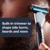 Amazon Basics 5-Blade MotionSphere Razor for Men with Dual Lubrication and Precision Beard Trimmer, Handle & 2 Cartridges (Cartridges fit Amazon Basics Razor Handles only) (Previously Solimo) - Image 6